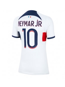 Paris Saint-Germain Neymar Jr #10 Auswärtstrikot für Frauen 2023-24 Kurzarm